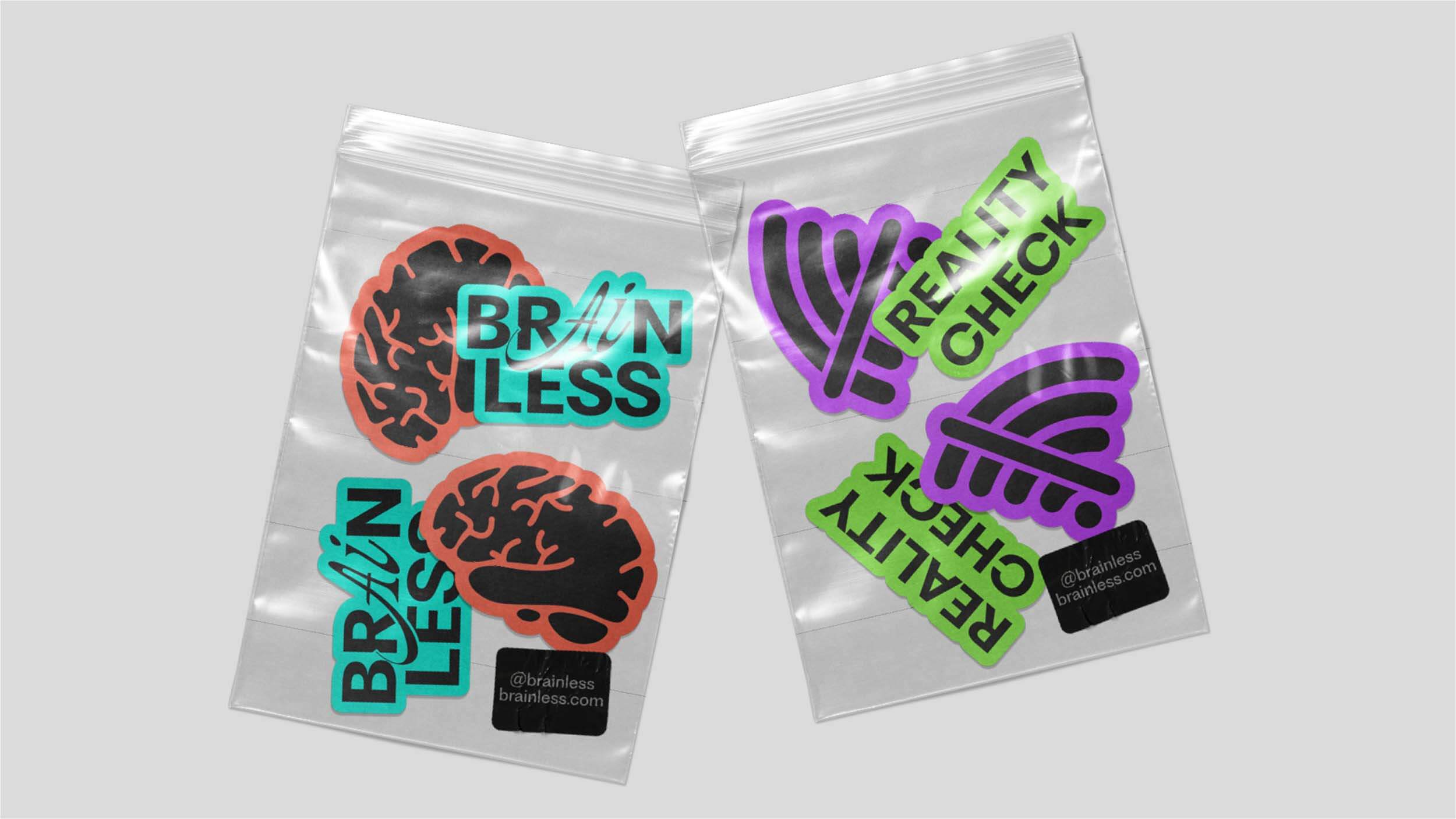 Brainless Stickers