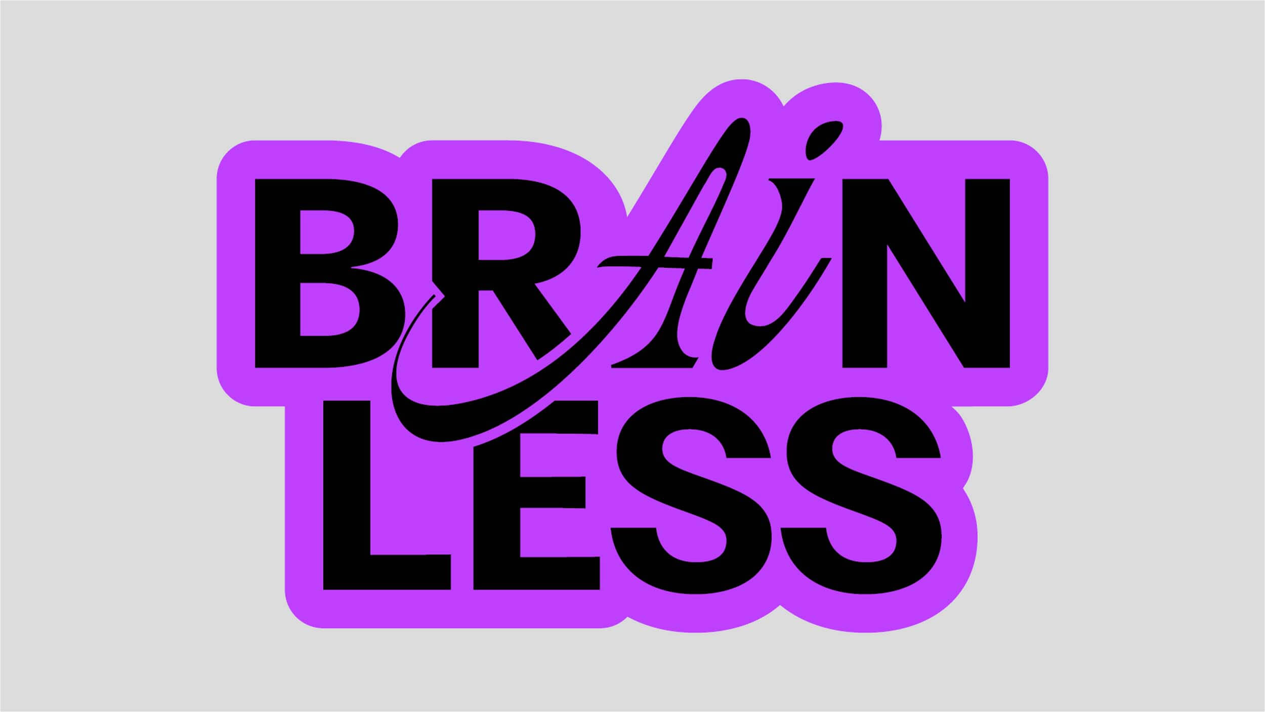 Brainless Logo Purple
