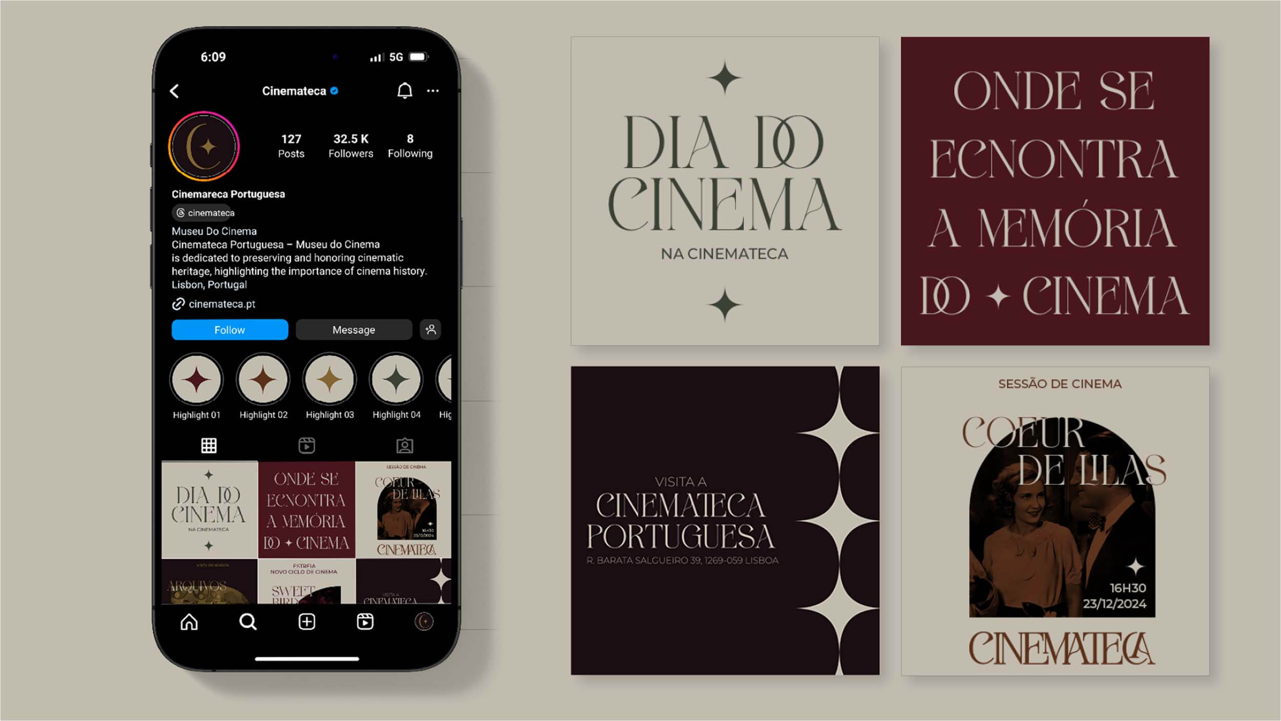 Cinemateca Instagram