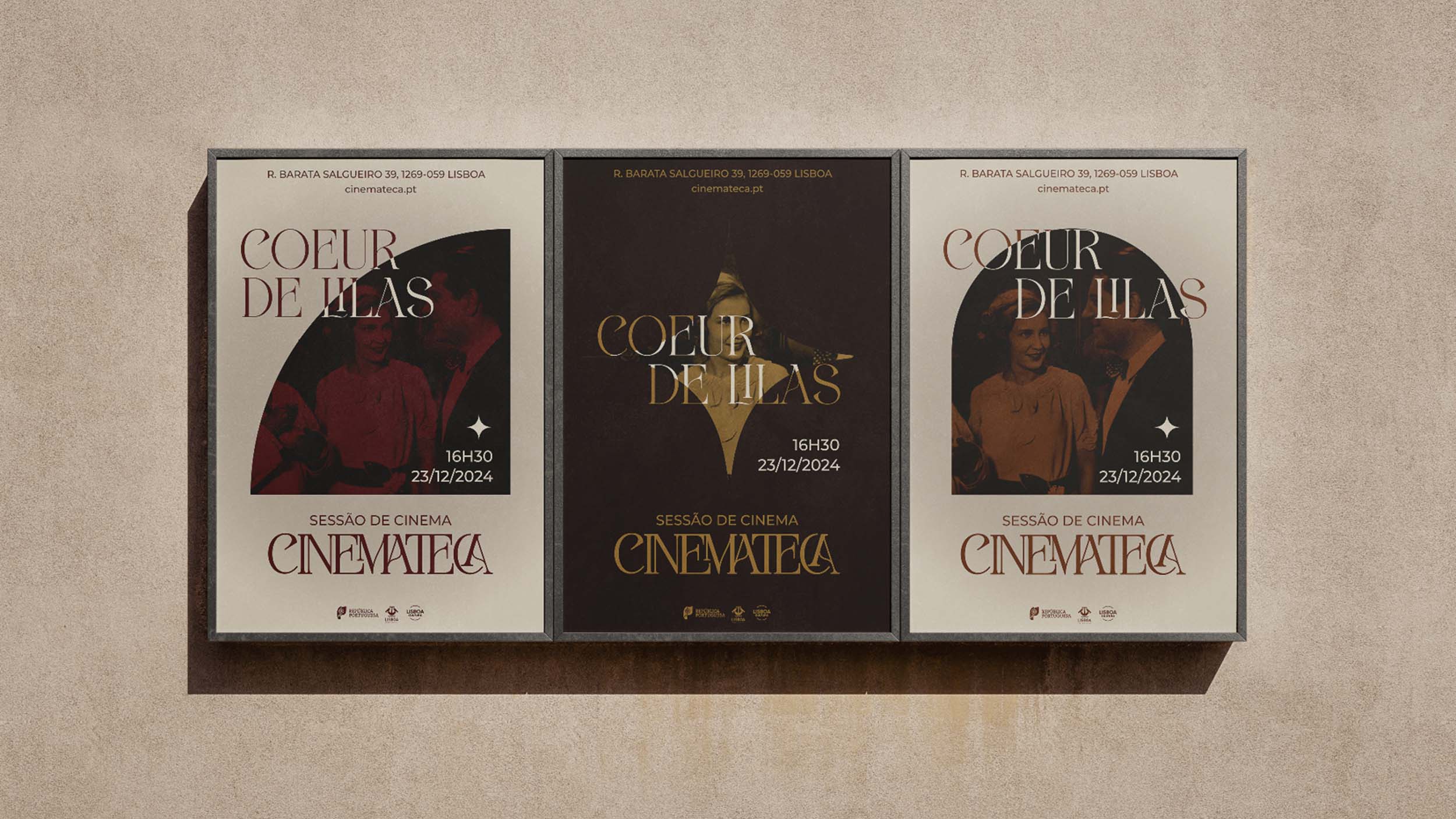 Cinemateca Posters Sessão Cinema