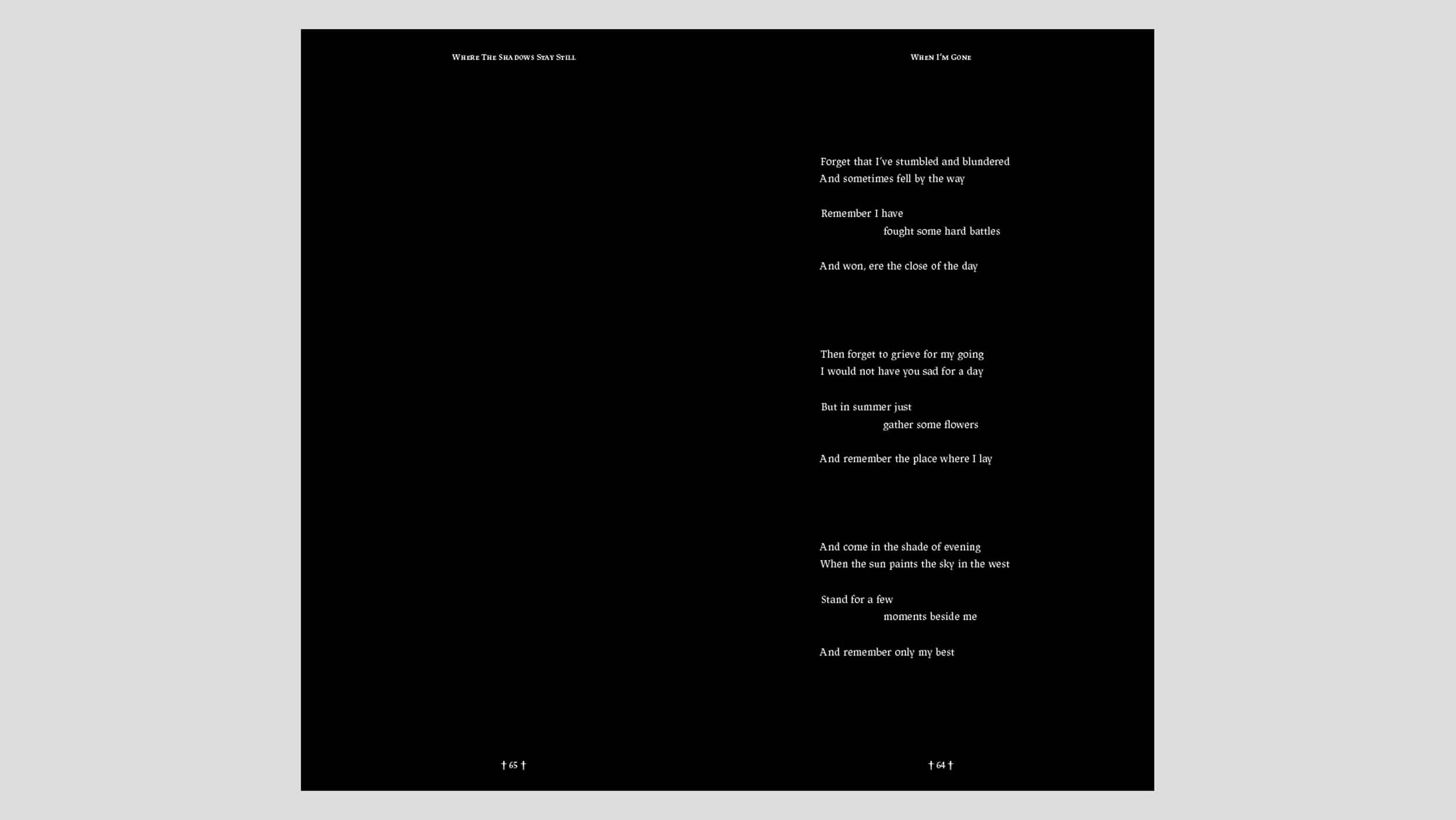 Where The Shadows Stay Still Spread 08